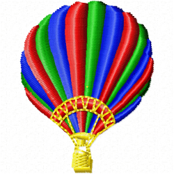 Balloons Embroidery Design 6 Balloons Embroidery Design 6